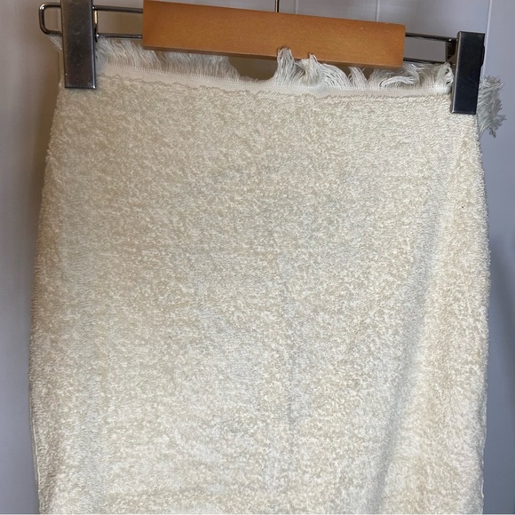 Vintage Cannon USA Mushroom Towel Fringe Cotton Loop Yarn Fresh MCM Butterfly - Picture 7 of 10